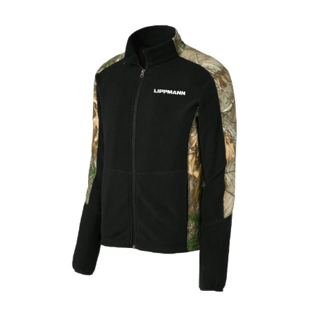 Camouflage Microfleece Full-Zip Jacket