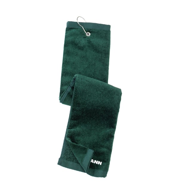 Grommeted Tri-Fold Golf Towel #1
